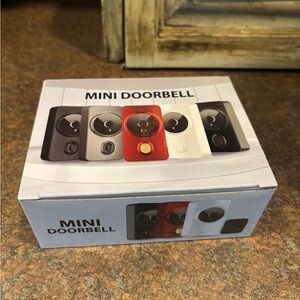 Compact Mini Doorbell in Multiple Colors